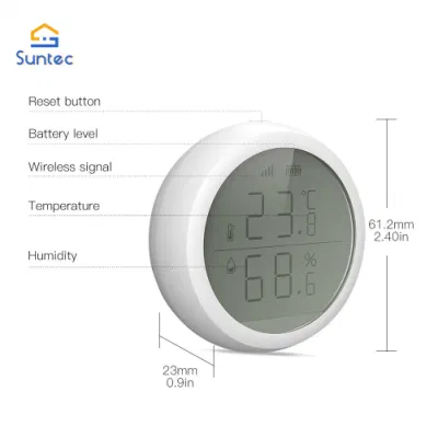 Temperaturregler Infrarot-Thermometer Smart Zigbee Digital-Thermometer-Sensor